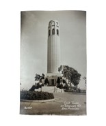 Vintage Real Photo Postcard Coit Tower San Francisco Mid Century Calif RPPC - £7.52 GBP