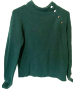 J Crew Womens  Green Mock Turtleneck XS - €5,20 EUR