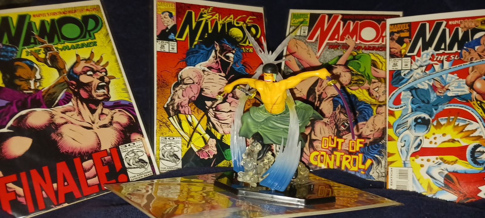 MARVELS 1994,SUB-MARINER,NAMOR 25,26,27,&amp;42W-RARE CLASSIC FIGURINE,MINT ... - $49.99