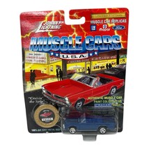 Johnny Lightning Muscle Cars USA 1965 GTO Blue Series 5 Convertible 1/64 - $7.99