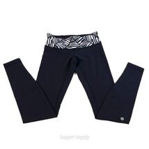 Lululemon Leggings Black White Zebra Size 6 - $33.99