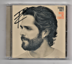 Thomas Rhett Where We Started Limited Edition Autographed CD  - $49.45