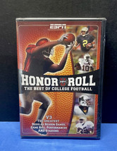 Honor Roll The Best Of College Football Espn Vol 3 Dvd 2007 New Sealed - £3.93 GBP
