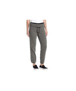 Calvin Klein Womens Activewear Reflective Tape Rollover Sweatpants,Slate... - £38.37 GBP