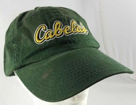 CABELA&#39;S Mens Green Baseball Adjustable Hat Cap - £8.09 GBP