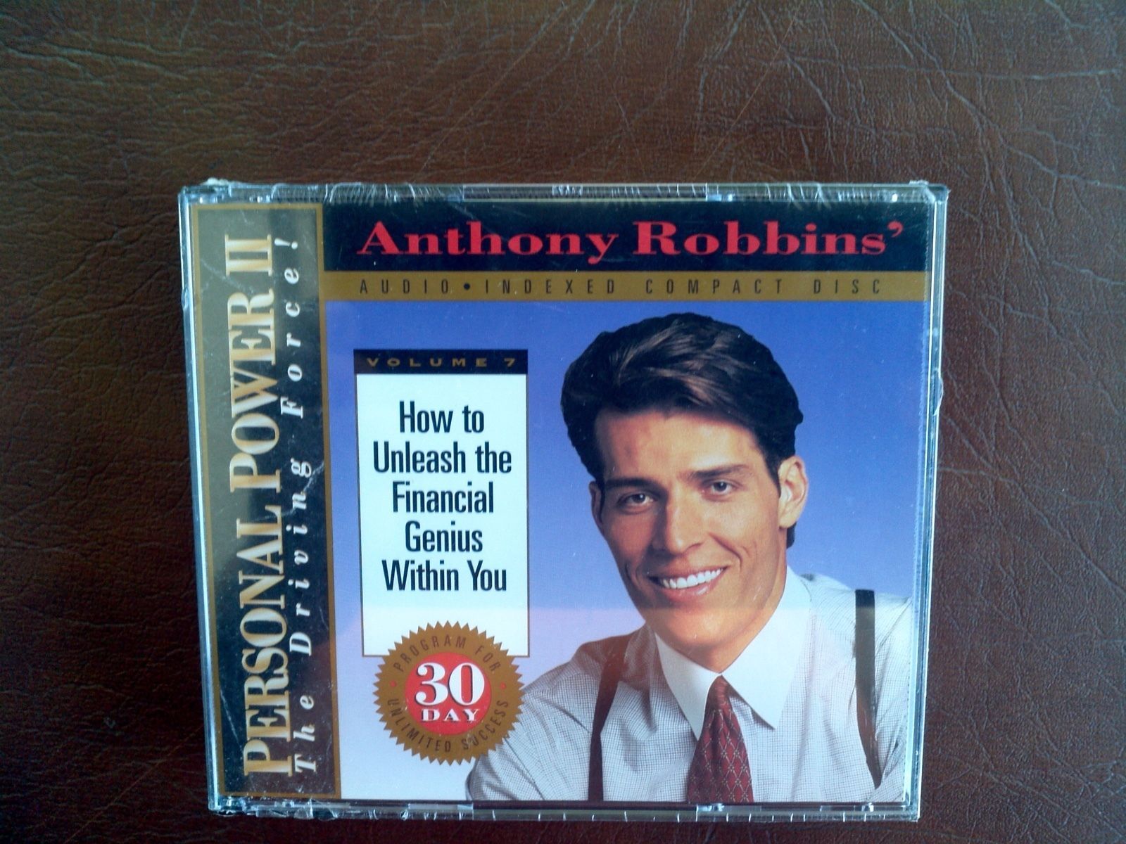 Anthony Robbins Personal Power II Volume 7 Audio CD Unleash Financial Ge... - $11.88