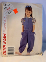 McCalls Children jumper &amp; shirt pattern size 4 to 6 5510 - uncut - $5.07