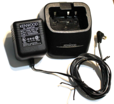 KENWOOD 2 WAY RADIO BATTERY CHARGER / USED AND TESTED #3 W08-0598 - $17.97