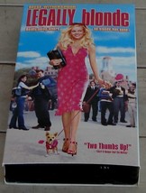 Gently Used Vhs Video, Legally Blonde, Reese Witherspoon, Very Good Cond - £3.90 GBP