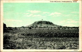 Cross Mountain Fredericksburg Texas TX UNP CT Blue Sky Postcard - £3.65 GBP