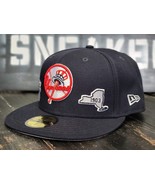 New Era 59Fifty Yankees Entity Navy Blue 1903 Pinstripes Fitted Hat Men 8 - $41.23