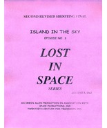 1965’s LOST IN SPACE: ISLAND IN THE SKY Episode #3 TV series script - $35.07 CAD