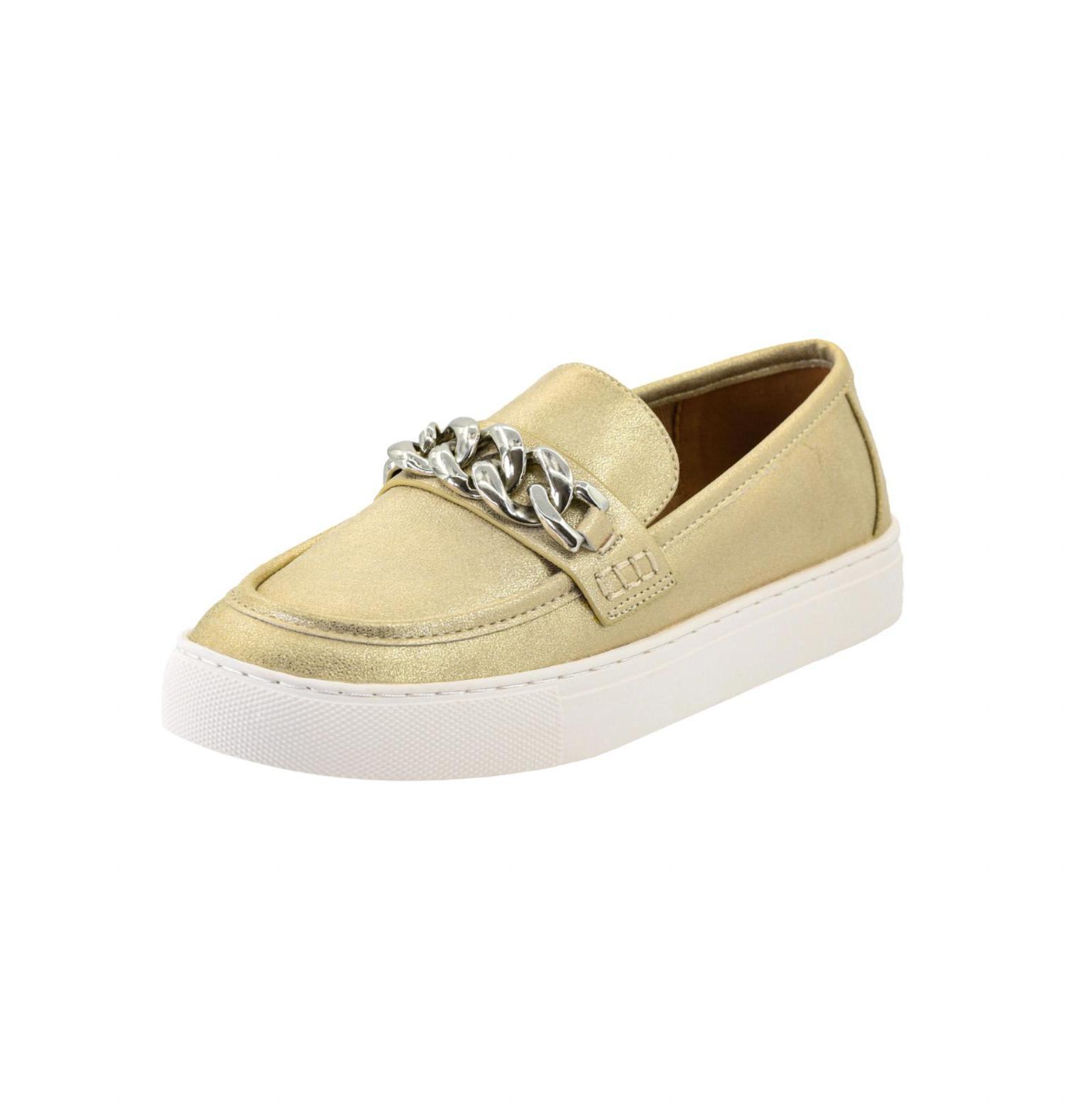 Corkys Footwear Women&#39;s Chain Reaction Shoe Gold - $55.00