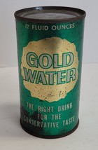 1964 Republican Barry Goldwater Campaign Gold Water Flat Top Can 12 Oz Rare - £14.75 GBP