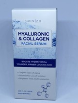 Skin 2.0 Hyaluronic &amp; Collagen Facial Serum Boosts Hydration for Younger... - $15.00