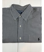 Polo Ralph Lauren Golf Tilden Button-Down Plaid Shirt Mens Size Large - £1,953.93 GBP