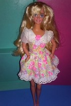 Barbie Doll Ballet Russel Stovers Flower Dress 90s - $17.99