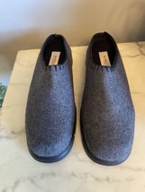 Talbots Clogs Sz 6 Slip On Flats Wool Blend Gray Euc - £18.55 GBP