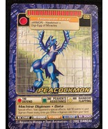 2002 Bandai Digimon PEACOCKMON BO-254 Champion level Card - £5.45 GBP