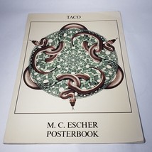M.C. Escher Taco Posterbook  6 Frameable Prints Poster Book 1987 - $42.95