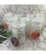 2 qt Store and Pour Beverage Containers New Lot of 8 Plastic Barware Bot... - $39.59