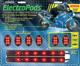 Street FX Electropods Lightpod/Strip Kit Green/Chrome 1042462 - $89.00