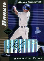 2001 Leaf Limited Rookies Autographs Alexis Gomez 323 Royals 0154/1000 - £3.73 GBP