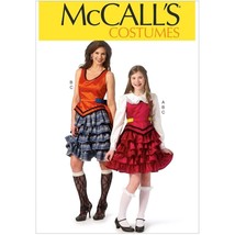 McCalls Sewing Pattern 6999 Costume Dancer Girls Size 7-14 - £7.74 GBP