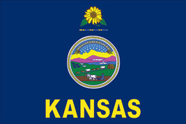 Kansas State 12&#39; x 18&#39; Nylon Flag - £518.96 GBP