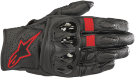 Alpinestars Adult Street Celer v2 Leather Glove 3XL Black/Red - £86.86 GBP