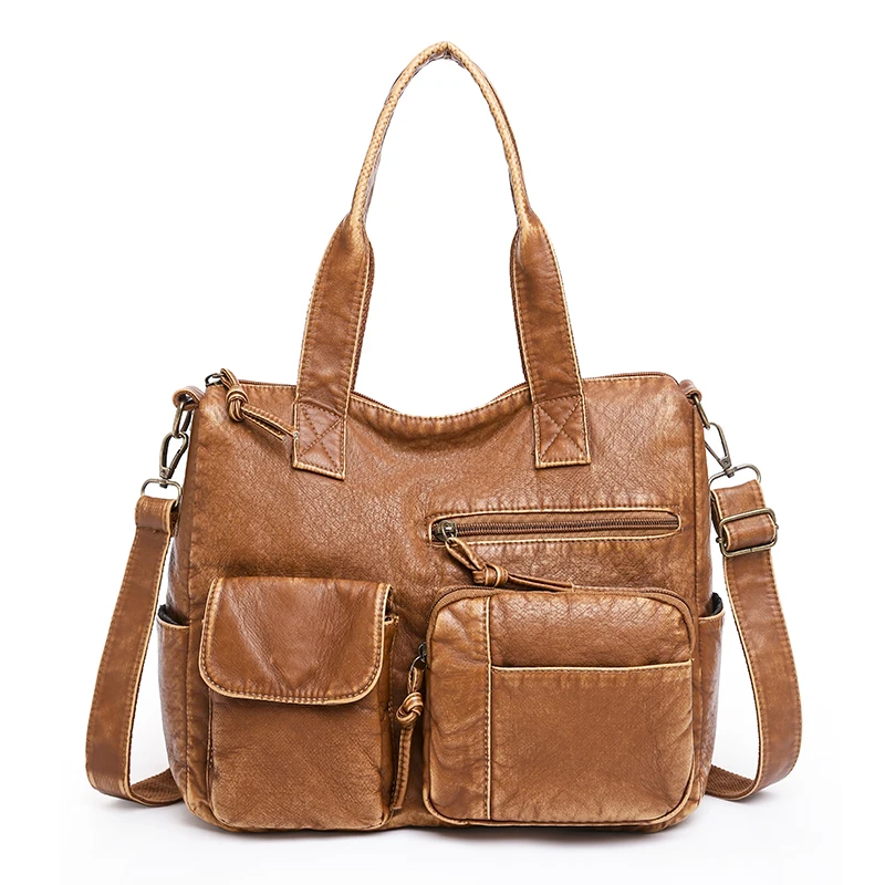 Exclusive Design Women&#39;s Bags Vintage Handbags for Women Retro Large Cap... - £57.39 GBP