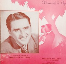 1941 Maxwell House Coffee You and I Sheet Music Theme Song Meredith Willson - £14.53 GBP