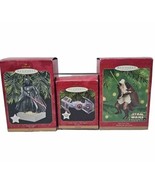 Hallmark Keepsake Ornaments Star Wars Darth Vader Tie Fighter Qui-gon Ji... - $34.60