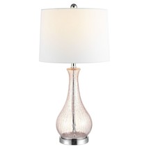 Safavieh Lighting Collection Finnley Light Blush Crackle 28-inch Bedroom - $62.42