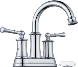 Touch On Bathroom Faucets With Pop Up Drain For Vanity, Lavatory, Bathro... - £61.29 GBP