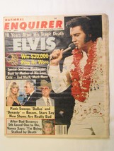 Elvis Presley Magazine National Enquirer Aug 11, 1987 10 Years After [Y59Vb6i] - £7.48 GBP