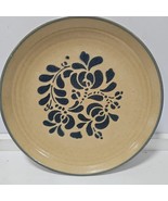 VTG Pfaltzgraff Folk Art Replacement  Dinner Plate 10” Blue Tan USA Cast... - $13.47 CAD