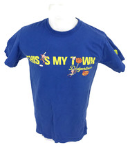 LA Dodgers T-Shirt This Is My Town Dodgerstown Phineas &amp; Ferb DISNEY XD Men&#39;s B5 - £8.85 GBP