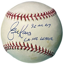 Eric Karros signed Official Rawlings Major League Baseball w/ dual 92 NL ROY/LA  - £46.89 GBP