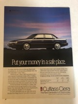 1990 Oldsmobile Cutless Ciera Car Vintage Print Ad Advertisement PA2 - $152.60 MXN