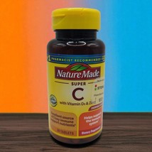 Super C with Vitamin D3 and Zinc 70 Tablets Nature Made Immune Health 12/27 - $13.57