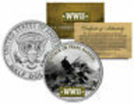 World War II ATTACK ON PEARL HARBOR JFK  Kennedy Half Dollar US Coin - $16.64 CAD