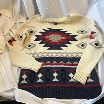 American Eagle Aztec wool sweater - $25.47