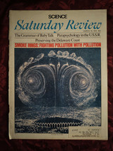 Saturday Review March 18 1972 Science Issue Pollution Miriam Retk Frank Kendig - £6.90 GBP