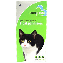 Van Ness PureNess Cat Pan Liners Giant - 8 count Van Ness PureNess Cat P... - £11.85 GBP