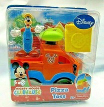 Disney&#39;s Mickey Mouse Clubhouse Goofy Pizza Toss Set Age 2+ by Fisher-Price - £19.98 GBP