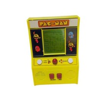 Pacman Mini Arcade Handheld Video Game Bandai Namco Yellow Toy 5.5”x4” Works - $10.19
