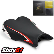 Triumph Daytona 675 Seat Cover with Gel 2006-2011 2012 Luimoto Red White Sport - £196.88 GBP