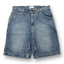 Vintage 90s Faded Glory Carpenter Jean Shorts Mens 34 Baggy Relaxed Fit ... - £15.57 GBP
