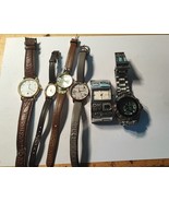 6 X LADIES watches ACCURIST, ANNE KLEIN, SEIKO DKNY LOUIS SANTINI, ANNE ... - $82.15